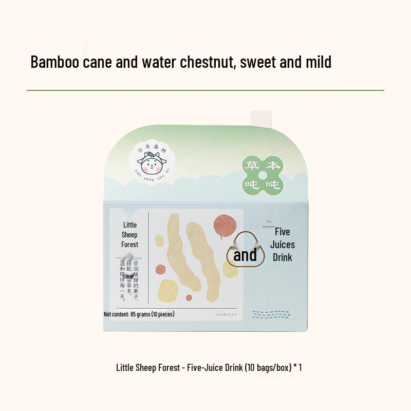 Five-Juice Fruit Tea: Bamboo, Pear, Water Chestnut, Hawthorn Cold Brew