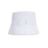 VARZAR Studded Drop Overfit Bucket Hat in White