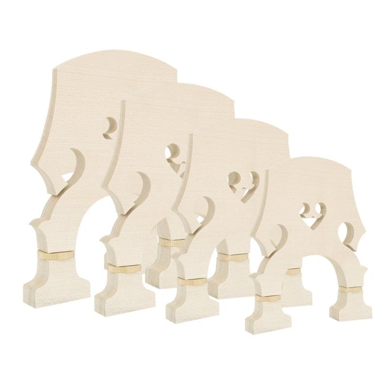 Cello Parts Cello Bridge 1/2 1/4 4/3 1/8 Size Cello String Bridges Musical Instrument Accessory Maple Wood Cello Bridge