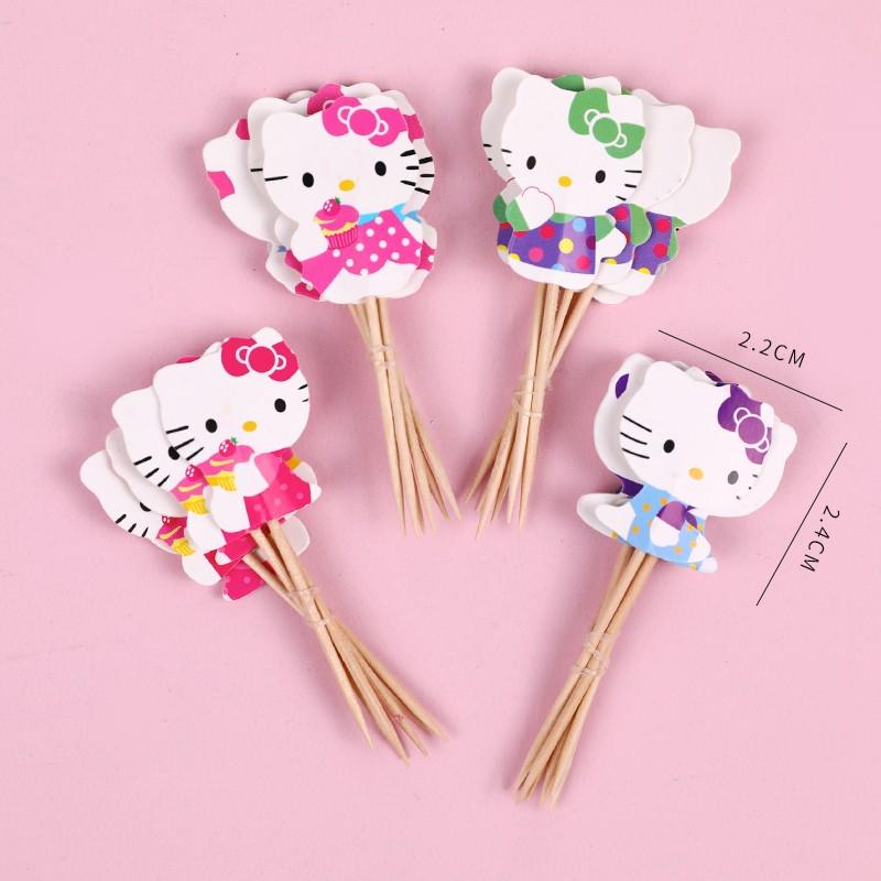 Pink Themed Cake Decor: Heart & Cloud Balloons with Insert Cards for Birthday Parties