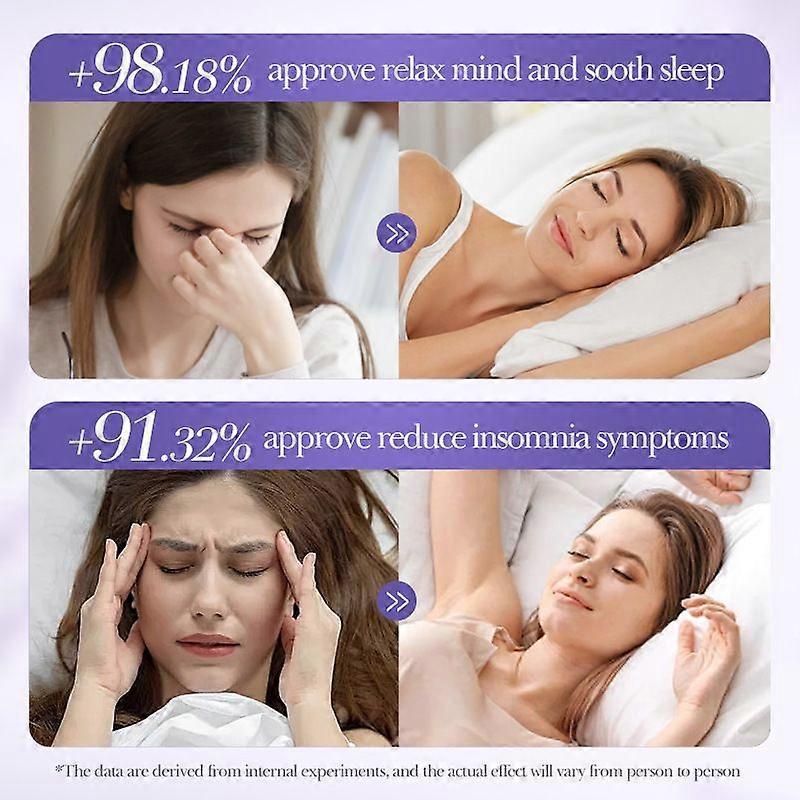 Brume pour un sommeil profond à la lavande Brume pour oreiller à la lavande Spray pour un sommeil profond avec des huiles essentielles de lavande Thérapie de l'insomnie Aide au sommeil Favorise un sommeil profond