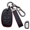 Husa pentru chei inteligente din piele de moda pentru Hyundai Tucson Santa Fe Rena Sonata Elantra Creta Ix35 Ix45 I10 I30 I40 Accesorii