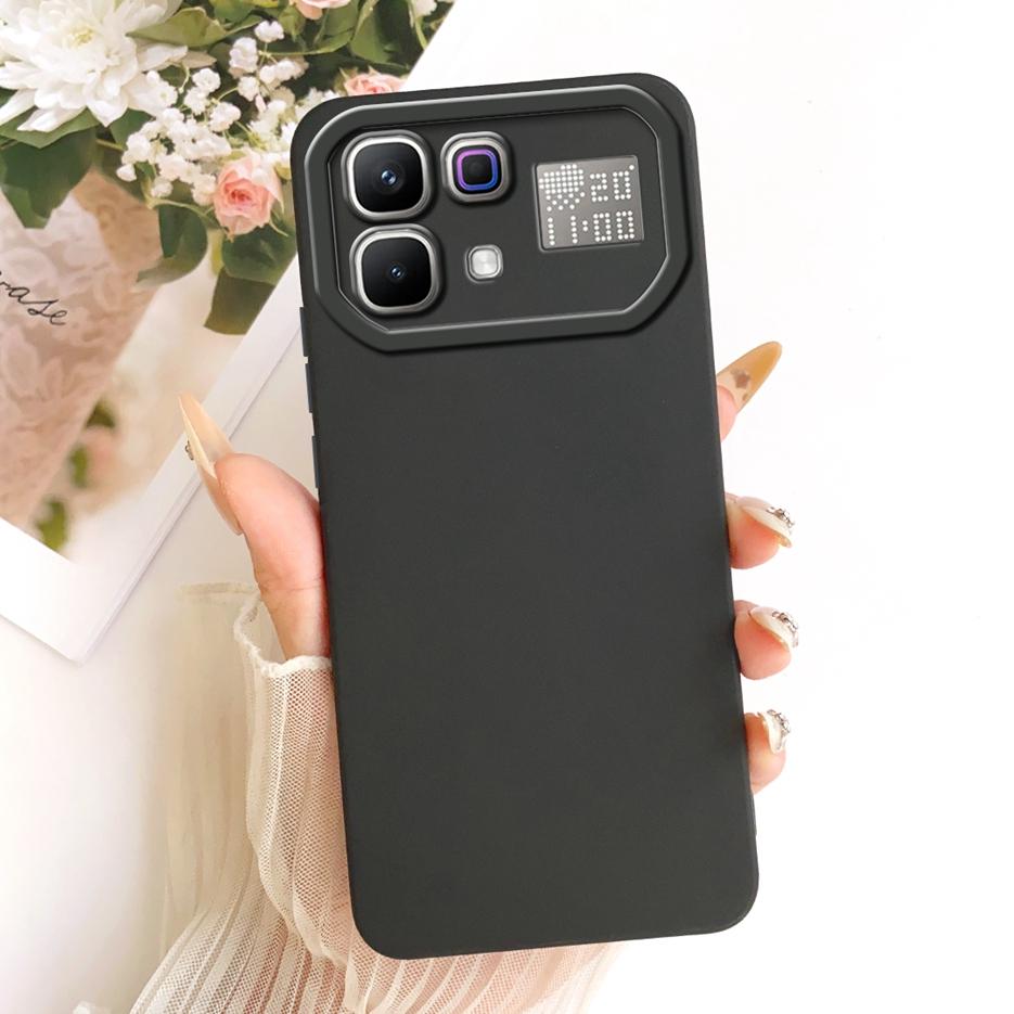 

Чехол для Infinix Note 60 Pro 5G X6878 Милый чехол-обложка с счастливыми буквами Мягкий ТПУ чехол для телефона Для Infinix Note 60 Pro Note60 5G X6879 Infinix Note 60 Pro