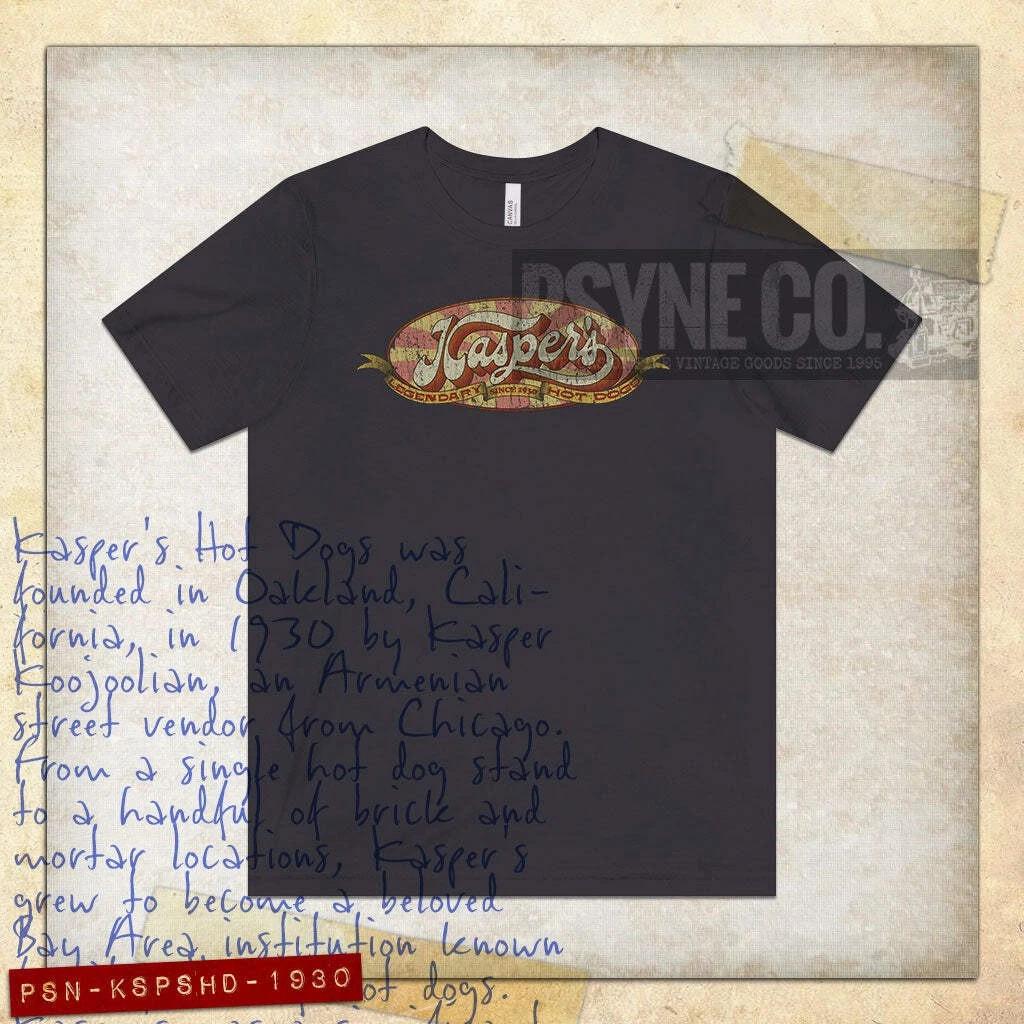 

Kasper s Hot Dogs 1930 Vintage Men s T shirt 2XL