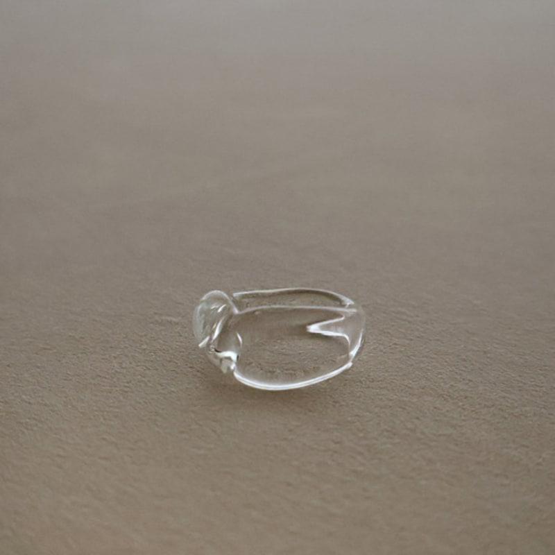 APIOH WAVE CLEAR RING