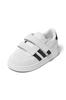 Adidas Breaknet Lifestyle Court Velcro Boys and Sizes Footwear Black Cm Kids' Sneakers, Two-Strap, Closure, Girls, 12-16.5cm, LSJ09, White/Core