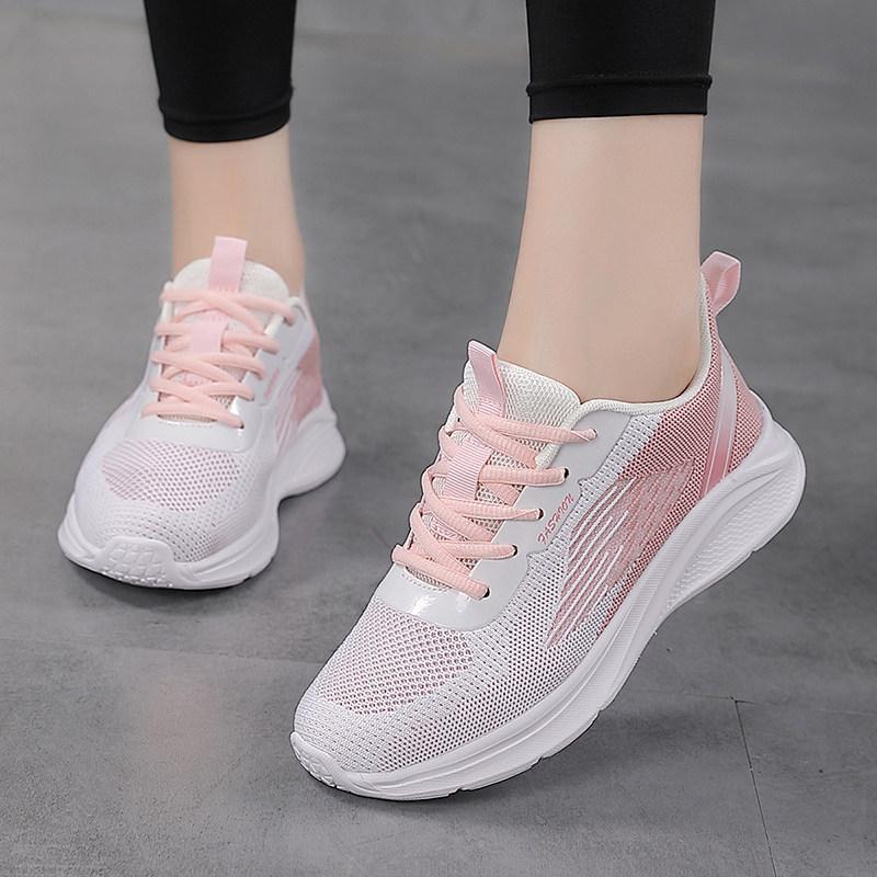 Winter Brand Sports Shoes Running Shoes Mesh Lightweight Travel Shoes Student Soft Sole Non-slip Casual Shoes