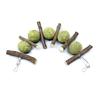 Rabbit Chew Toy Wood Sticks for Hay Balls Edible for Bunny Guinea Pig Gerbil Rat