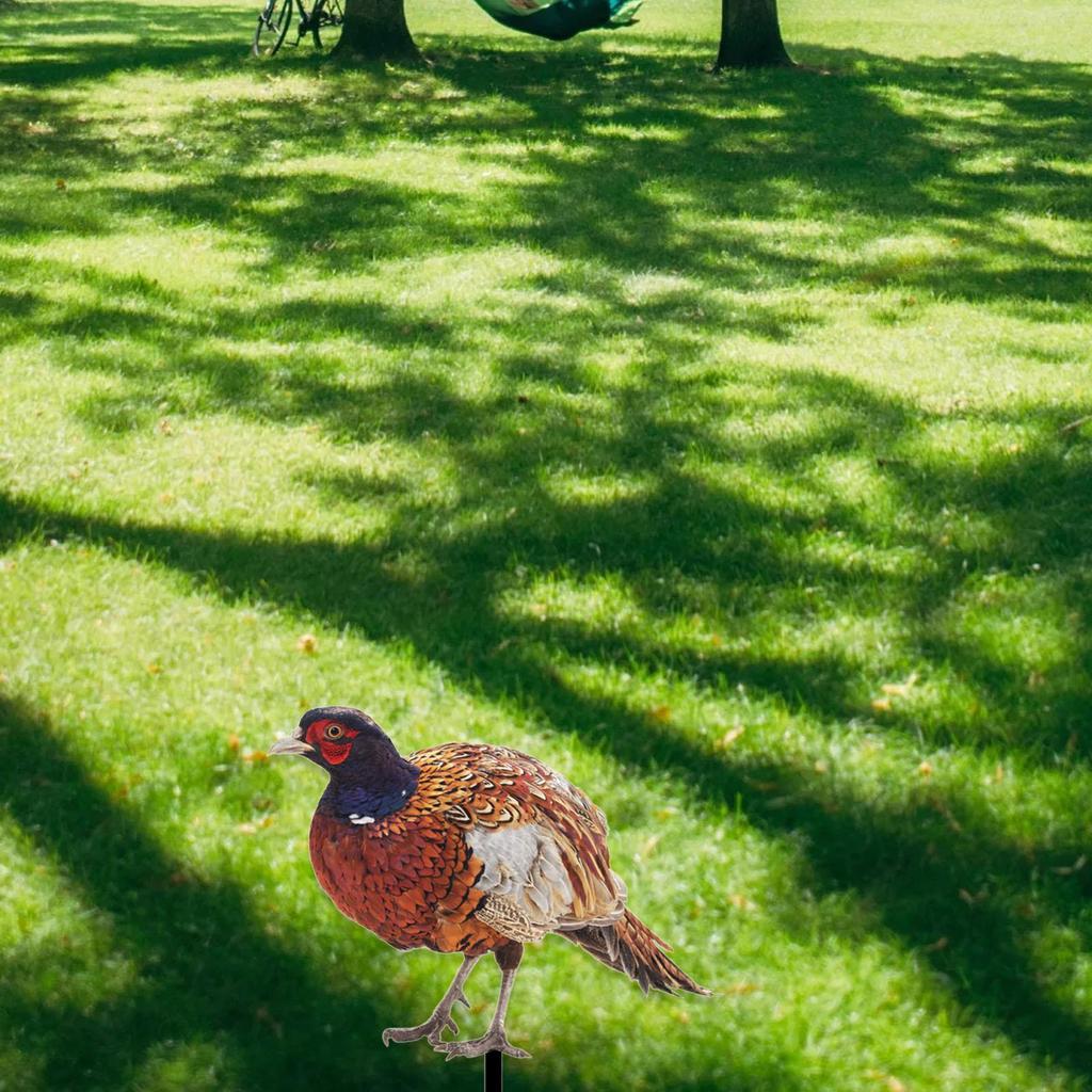 Rzeźba Bażanta Dekoracja Podłogowa Ozdoby na Dziedziniec Trawnik Gospodarstwo