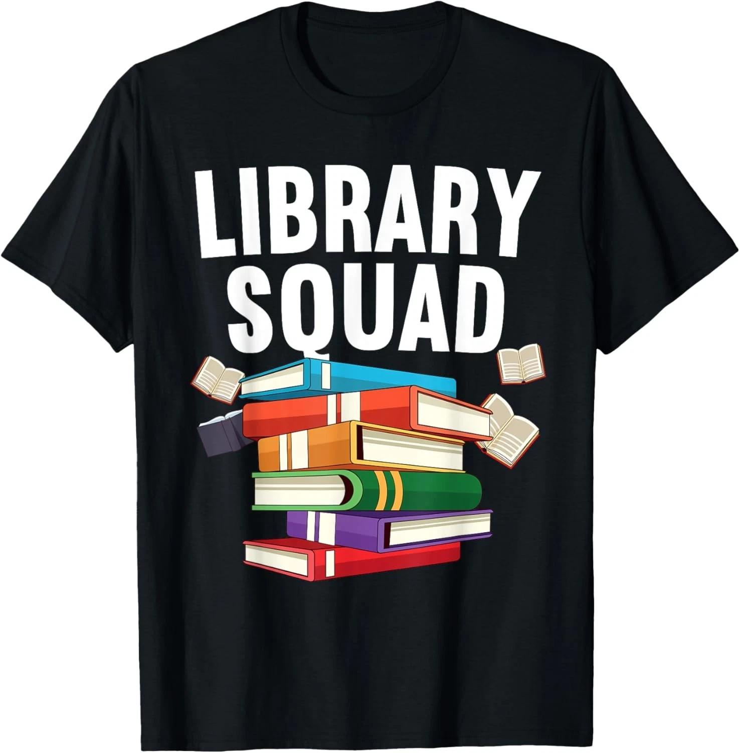 

Funny Library For Men Women School Librarian Fiction Lover Gift Unisex T-Shirt 3XL