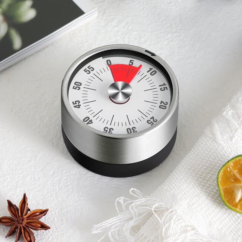 BJ Timer, Kitchen Baking Steaming Fish Student Countdown Time Management Timer, Magnetic Attachment Mechanical Reminder