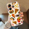 Gourmet Burger Case for Xiaomi Redmi Note 14 Pro Plus Note 13 10S 12S A4 13C 14C 11 12 11S 9 10 Soft Phone Cover