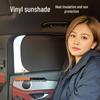 Parasoleilare in Vinile Statico Nero Sui Tu Car - Isolamento Termico Visiera per Finestrino Laterale
