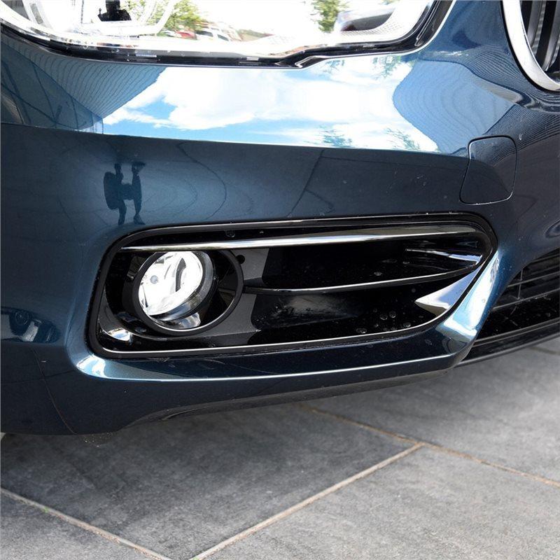 Accessories For BMW 1 Series F20 F21 LCI Sport 2016-2018 Front Bumper Fog Light Grille Cover 51117371671 51117371672