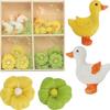 Easter Decorations Set of 16 Pieces On Adhesive Tape