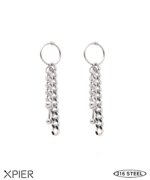 Xpier 2-Piece X-Wea003 Hypoallergenic Earrings 1 Pair