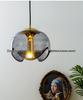 Bauhaus Glass Pendant Light: Post-Modern Nordic Style for Kitchen, Bar, Living Room, Bedroom, or Bedside Lighting