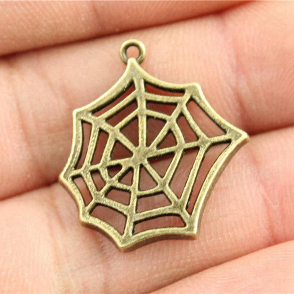 Charms Spider Halloween Bat Pendants Kids' Jewelry Materials QC119