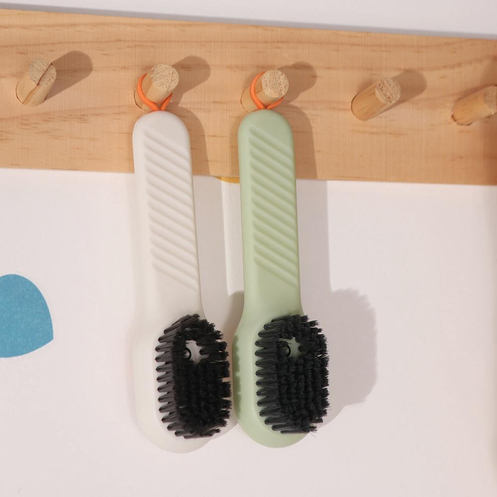 Household Cleaner Tools Cleaning Brush Soap Dispenser Soft Bristled Stable Liquid Shoe Brush Walls