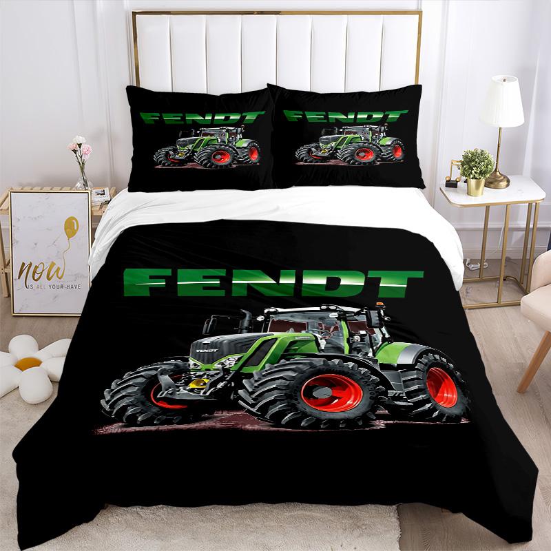 Fendt Tractor Powerhouse Print 3Pcs Bedding Setduvet Cover With 2 Bedropillowcase Home Birthday Gift