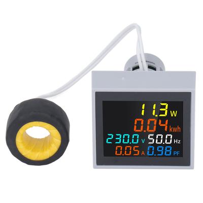 6 In 1 Multifunction Digital Meter AC Current Voltage Power Frequency Monitor for Household SPM004