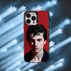 T-Timothee Chalamet Phone Case For iPhone 16,15,14,13,12,11,8,7,Pro,Max,Plus,Mini,XS,SE Black Matte Hard