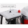 Alloy Sweeper Model Diecast Road Cleaning Refuse Bin Classification Sanitation Vehicles Car Model Sound and Light Kids Gifts