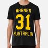 David Warner | 31 | Australian Cricket Jerse S To 5XL Made In the AU/USA T-Shirt