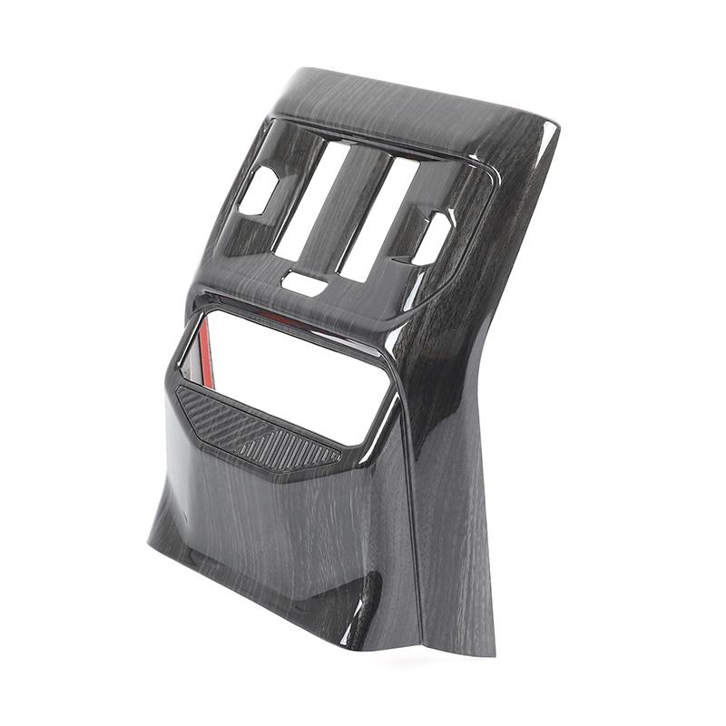 ABS carbon fiber pattern Rear outlet anti-kick cover For BMW X3 G45 2025+ Car interior accessories