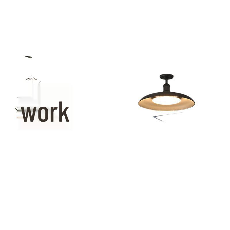 Outdoor Waterproof Industrial Ceiling Light for Entrance, Hall, Porch, or Balcony - New Minimalist Style.