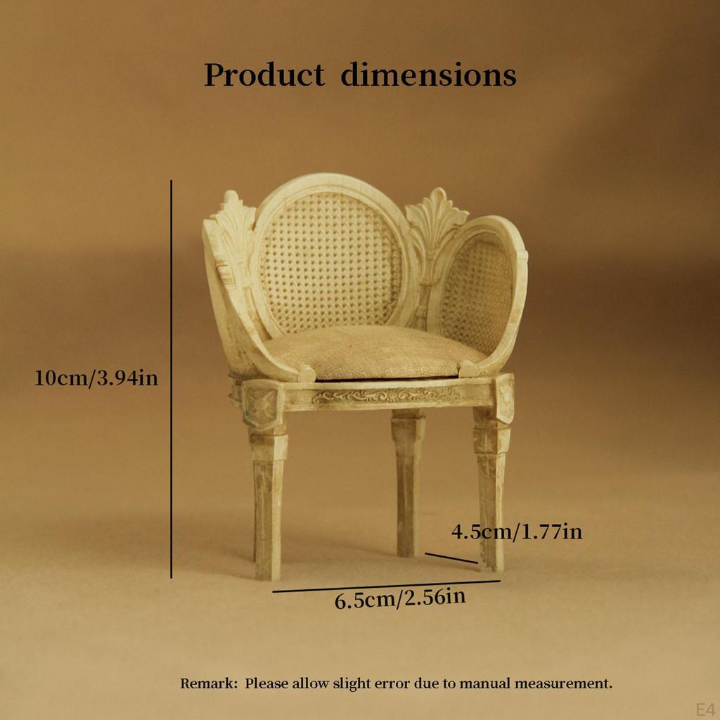 1/12 Puppenhaus Sofa Puppenzubehör Dekoration Mikrolandschaft Lebensszene Simulation