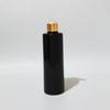 100ml 150ml 200ml 250ml Empty Black Bottles Liquid Soap Pump Container For Personal Care Lotion,gold Pump Cosmetic Containers