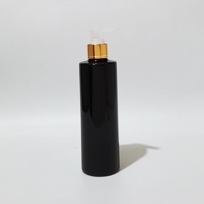 100ml 150ml 200ml 250ml Empty Black Bottles Liquid Soap Pump Container For Personal Care Lotion,gold Pump Cosmetic Containers