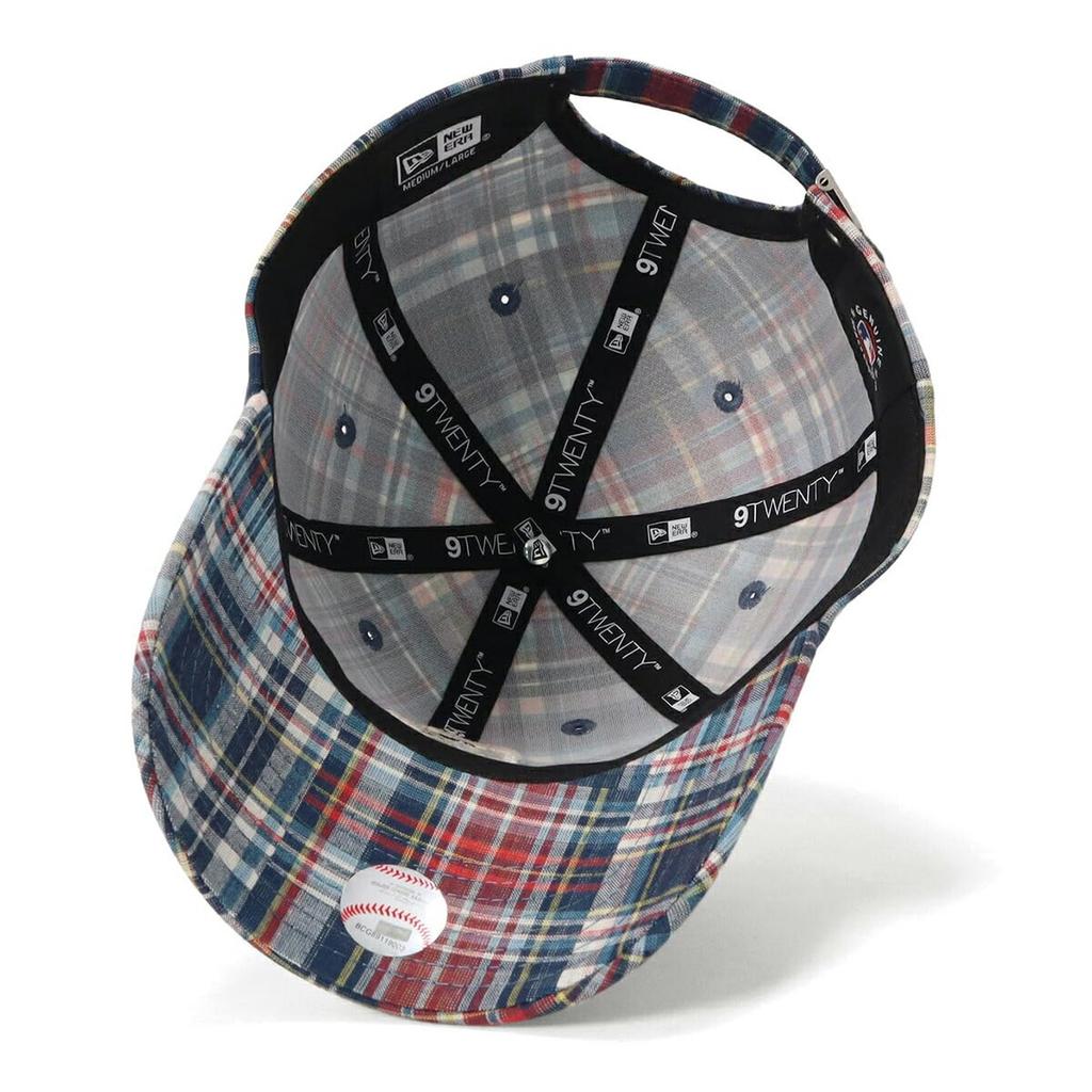 New Era 9TWENTY MLB Patchwork SD Madras Check Cap ML 920 PATCHWORK SADPAD RED 14388764 NER36C5841