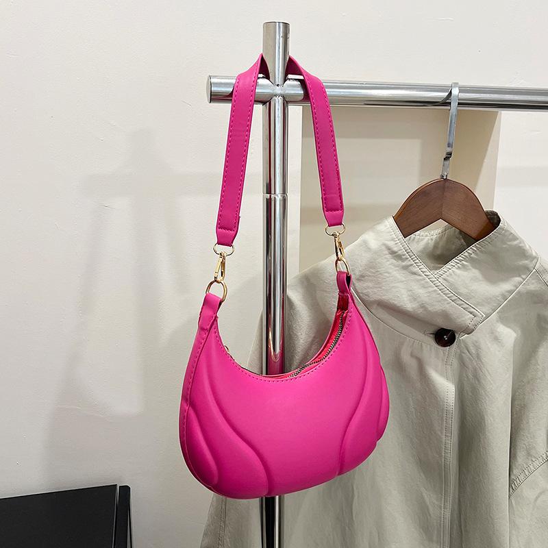 

Female Crossbody Bag for Women Shoulder Bags Fashi Trendy Women Shoulder Bags Fashiable Versatile Purse and Handbags рожевий
