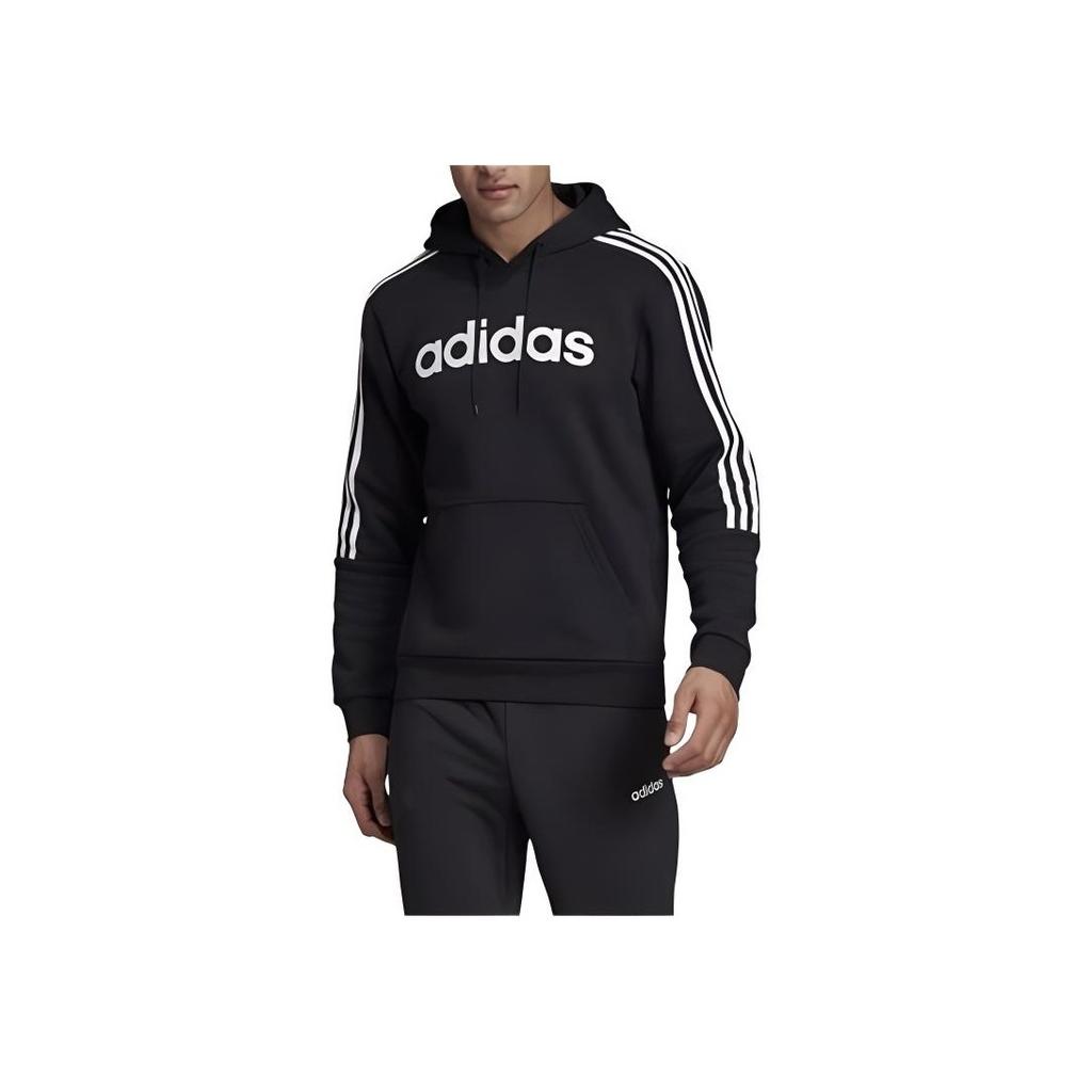 Adidas Hd Knit Fleece Hoodie Men Sweatshirt Black EI8984
