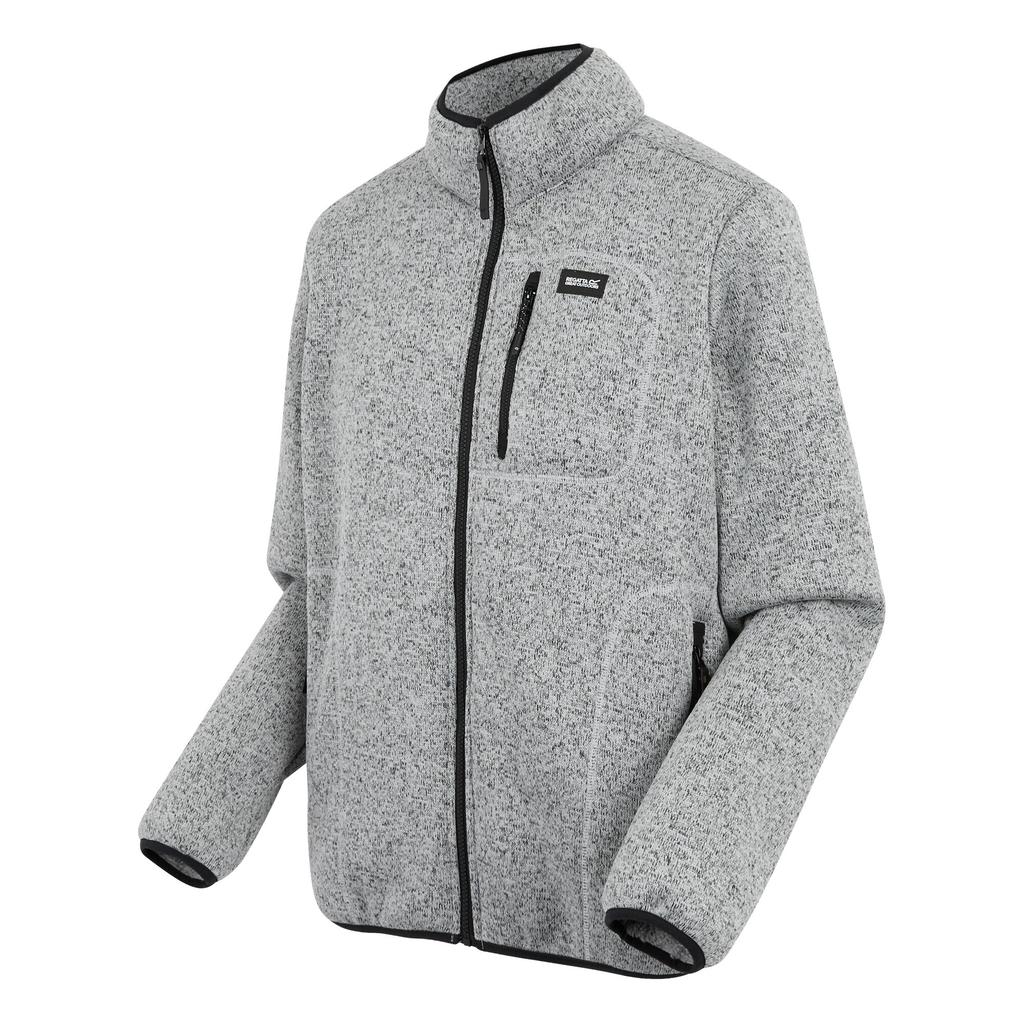 Regatta Mens Barlee Marl Full Zip Fleece Jacket
