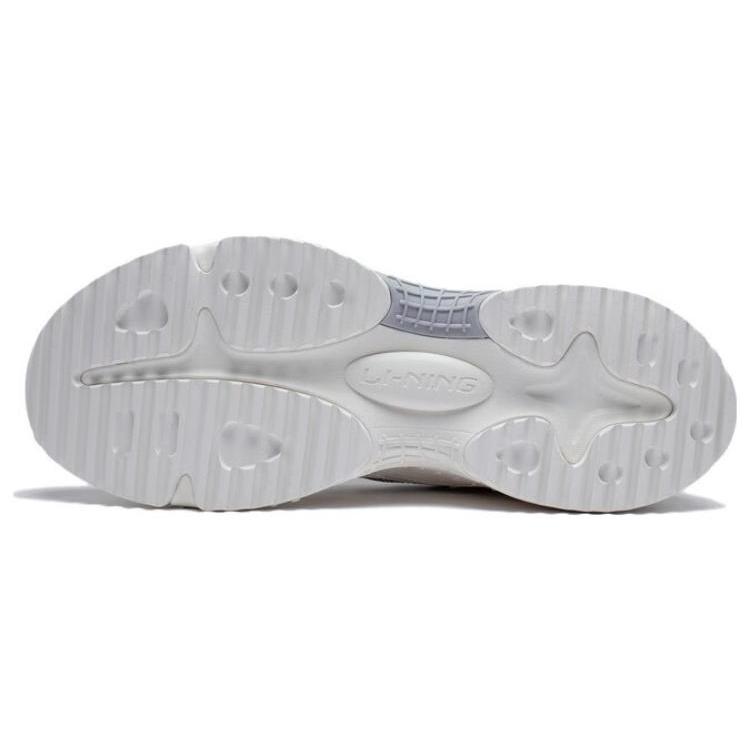Li Ning Star Wind Slip Resistant, Abrasion Resistant, Breathable Low top Sports Casual Shoes Men's White Black AGCT149-2