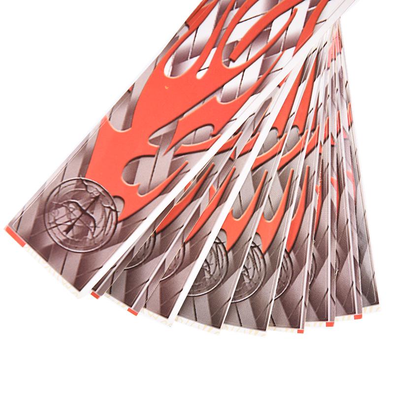 12pcs/set Arrow Sticker Heat Arrow Wraps Universal DIY Arrows for Hunting MC SP 12pcs/set Arrow Sticker Heat Arrow Wraps Universal DIY Arrows for Hunting MC SP