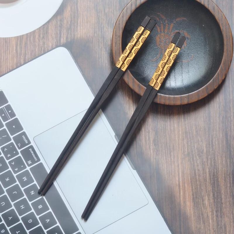 Ruhan Red Sandalwood & Ebony Chinese Chopsticks