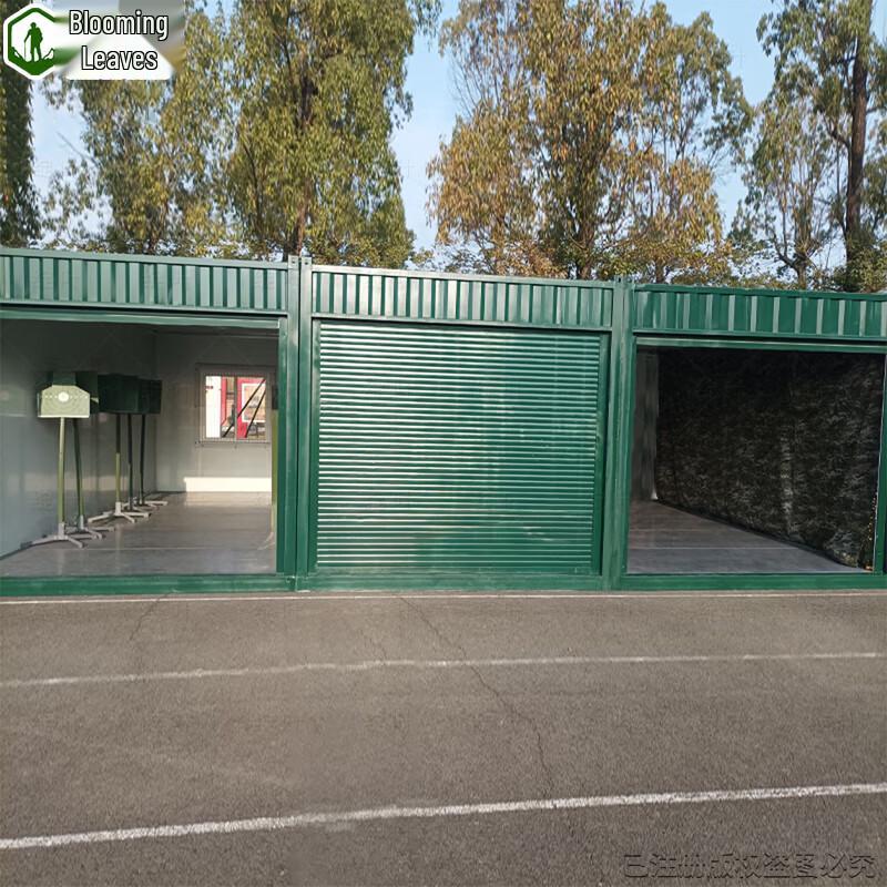 Zhan Ye Mobile Container House with Manual Roller Shutter
