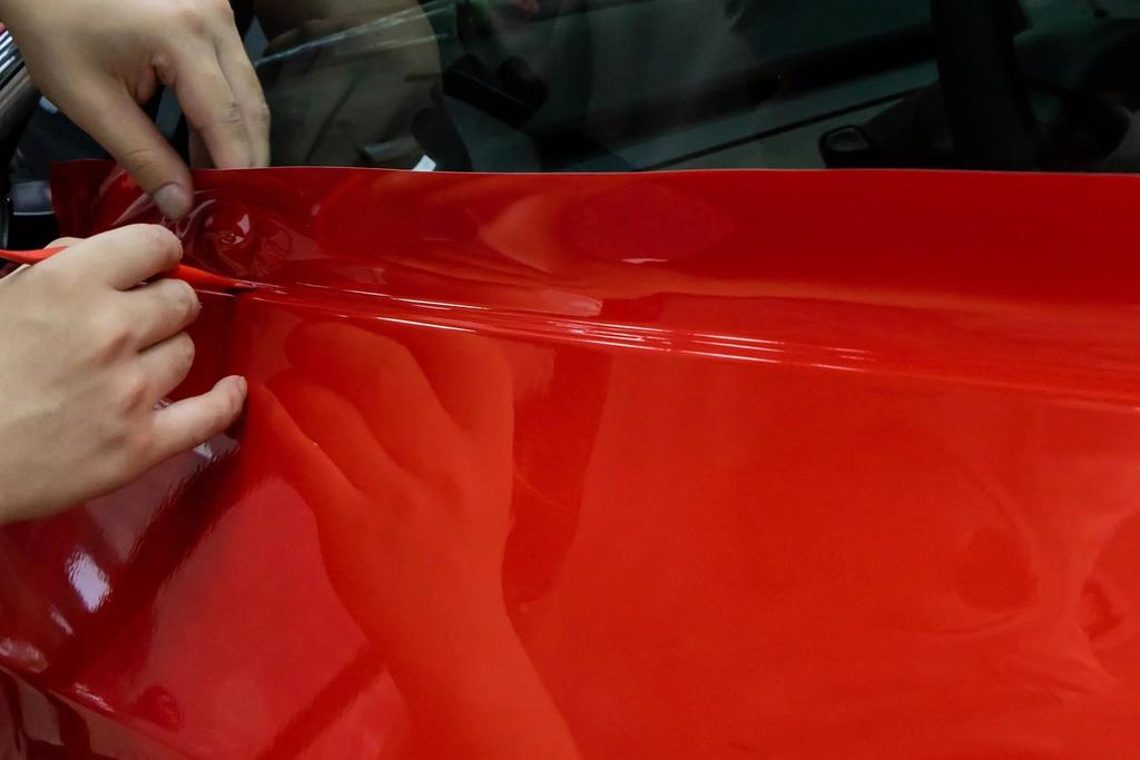 LZLRUN High Gloss Vinyl Realistic Paint Wrap Roll Car Seal