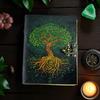 Tree of Life Leather Grimoire:  Book of Shadows