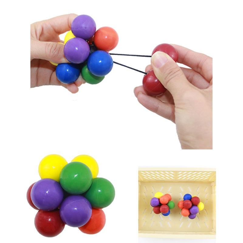 Multifunctional Magic Ball For Stress Relief And Brain Exercise Plastic Material
