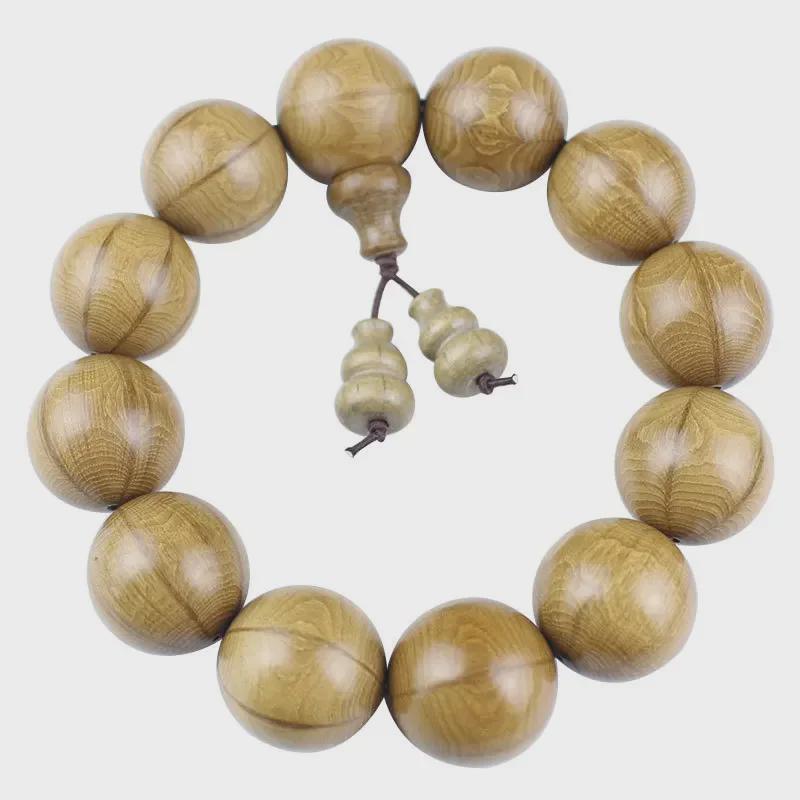 Six-way Wooden Dragon Beads Bracelet for Men and Women
