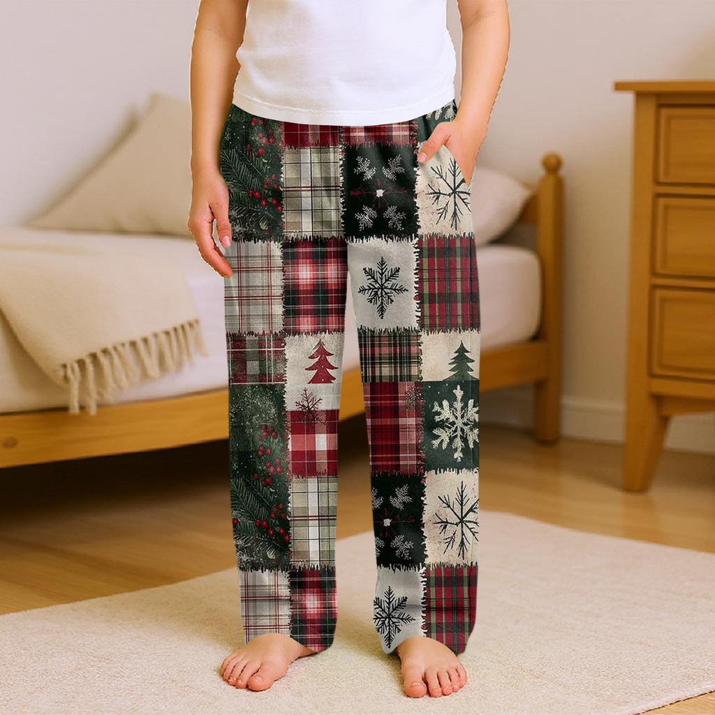 Fashionable Children's Versatile Solid Color Pocket Casual Pants