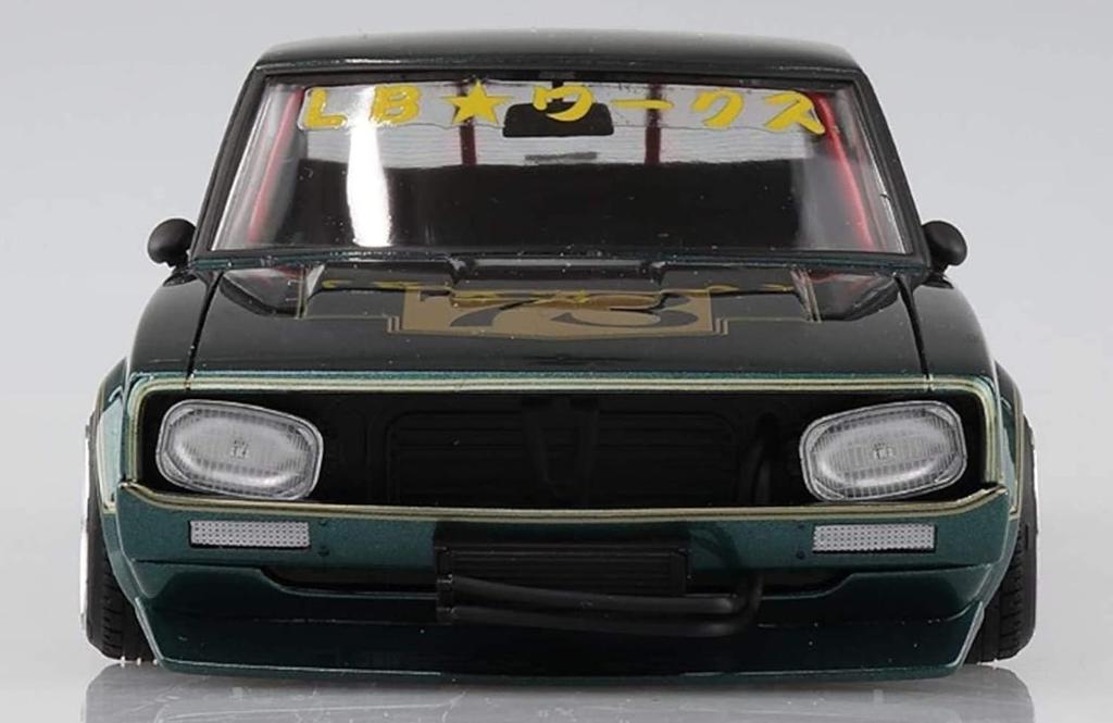 Aoshima Bunka Kyozaisha Liberty Walk Series LB Works Kenmeri 2Dr First Plastic Model 1/24 No.2 Ver.