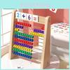 Wooden Montessori Math Counting Frame For Kindergarten Learning And Arithmetic Practice