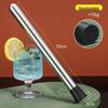 Stainless Steel Ice Crusher & Cocktail Muddler - Plastic Milk Tea & Lemon Hammer Bar Tool