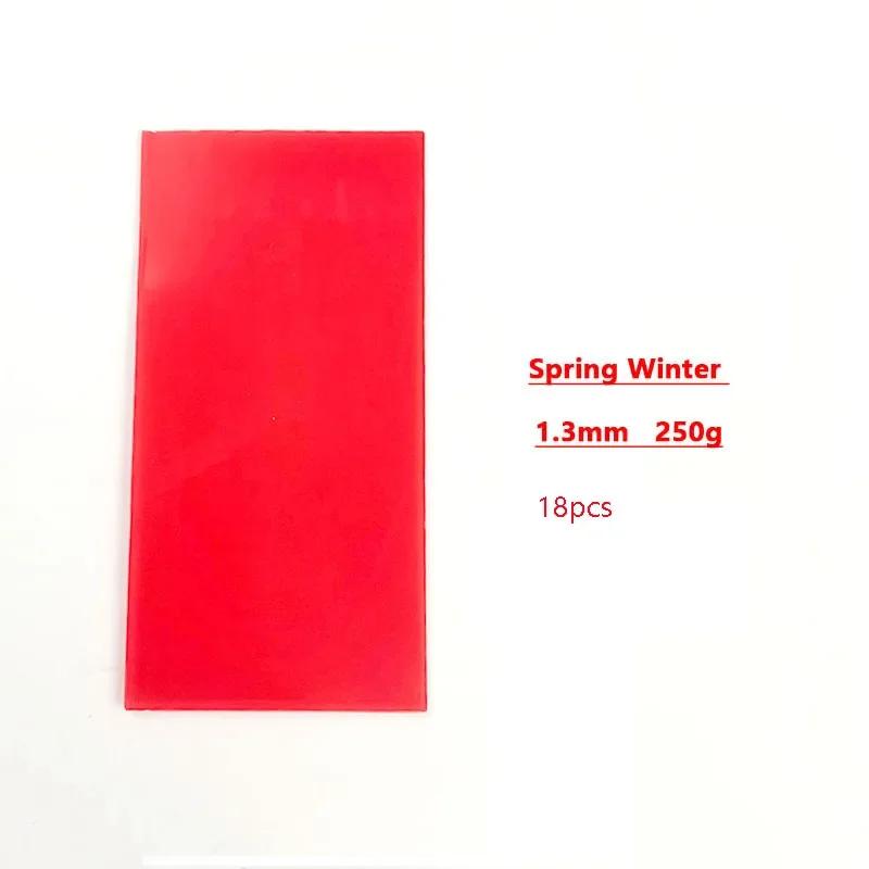 Nigf Zahnersatzwachs Betrug, Dentales Labormaterial Basisplatte, Rot und Rosa, 250/1,5 mm, 18/15 Stück, Für Sommer/Winter, 1,3 G/Box